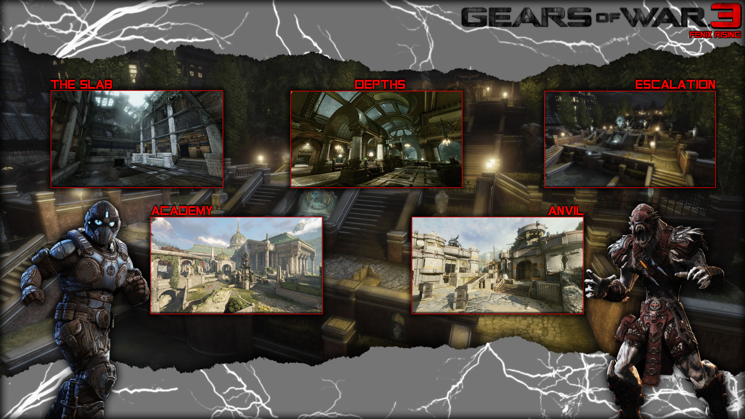 Gears of War 3 - Fenix Rising by DecadeofSmackdownV3 on DeviantArt