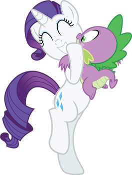 Rarity's Generous Hug