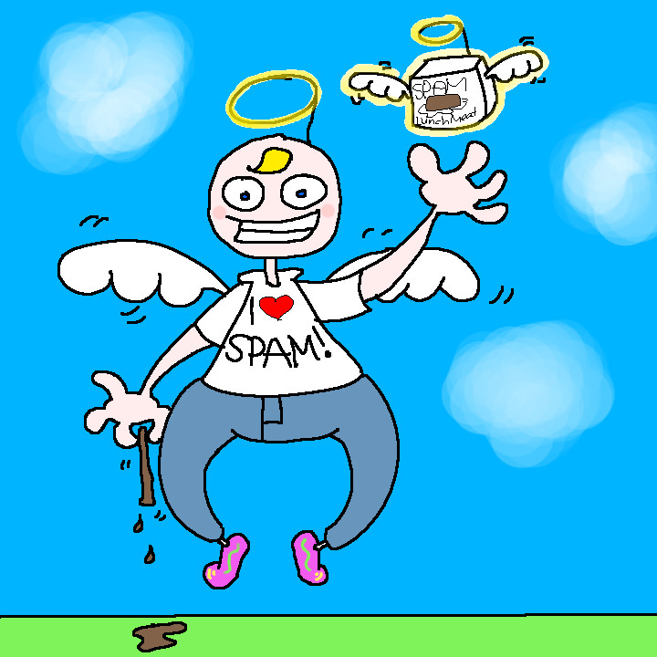 Spammy Character Wonderful Spam by xSKEET3Rx on DeviantArt