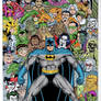Batman Spider-Man and Villains