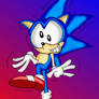 Old Archie style Sonic