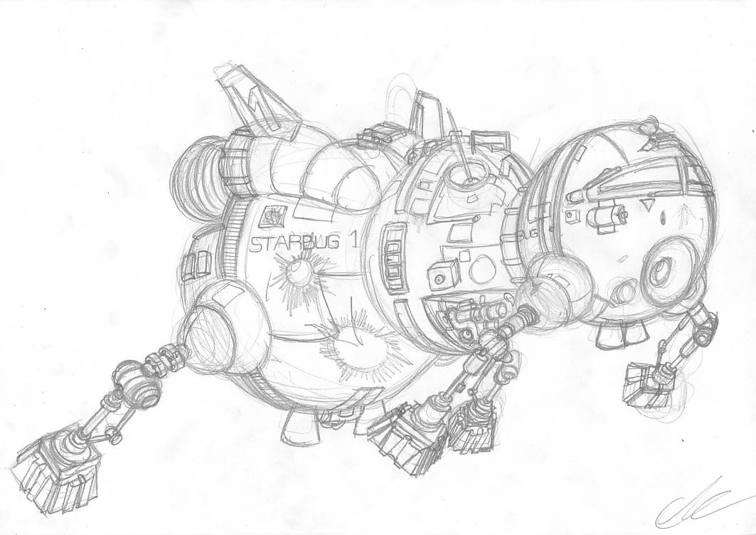 Starbug Layout Starbug - rough by EUAN-THE-ECHIDHOG on DeviantArt