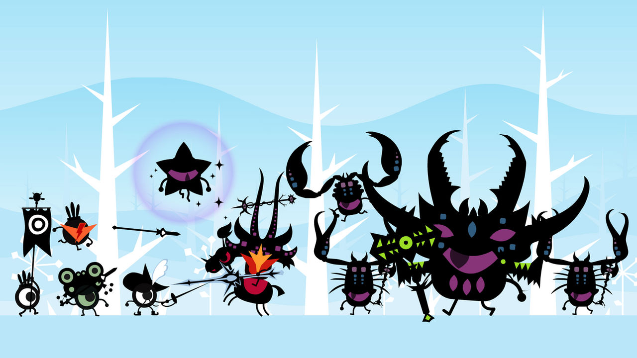 Patapon:TAL Wallpaper - An Icy Standoff by DriftStar13 on DeviantArt
