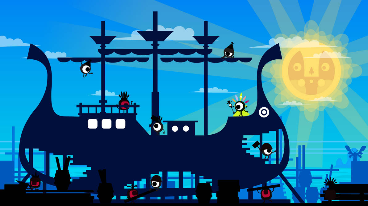 Patapon:TAL Wallpaper - Working Together by DriftStar13 on DeviantArt