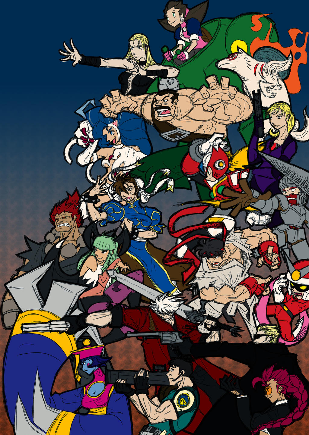 Marvel vs. Capcom 3: Capcom by Franckjp on DeviantArt