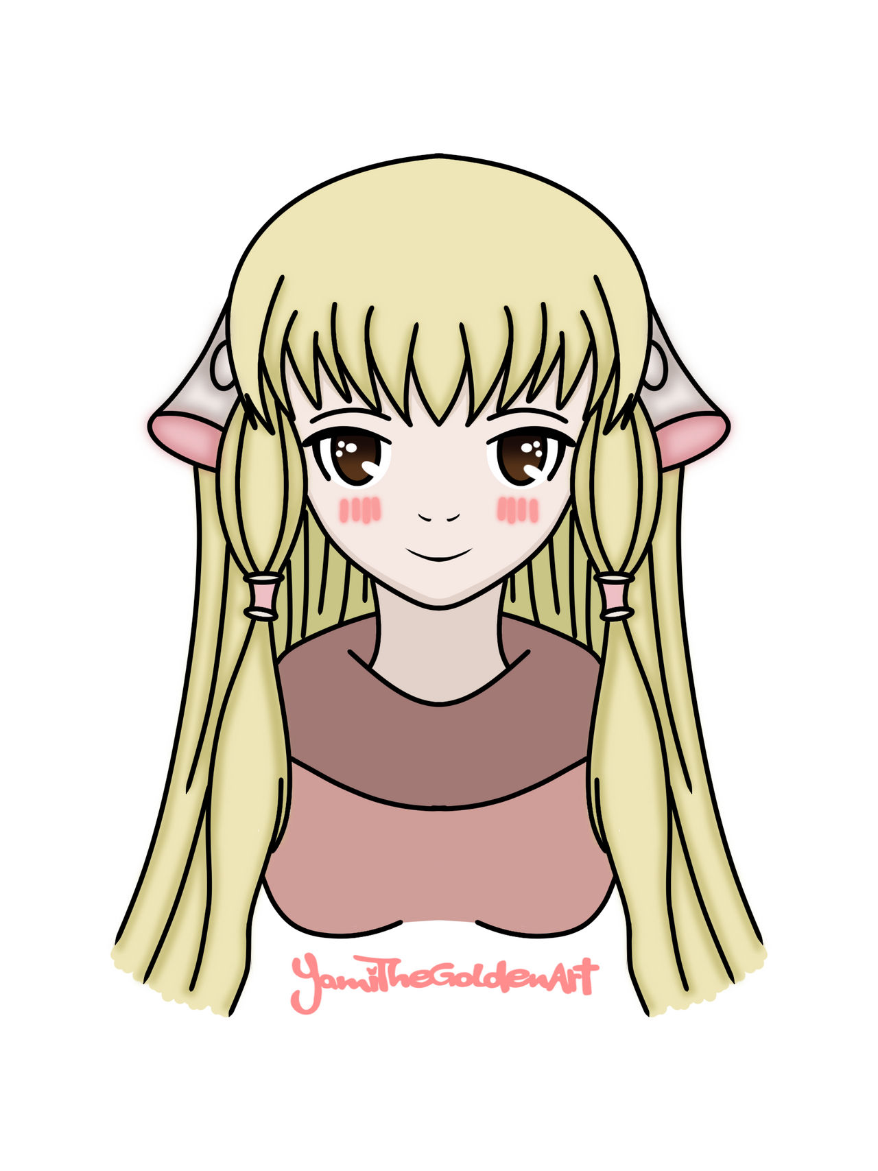 Chobits Chii Anime Fanart by YamiTheGolden on DeviantArt