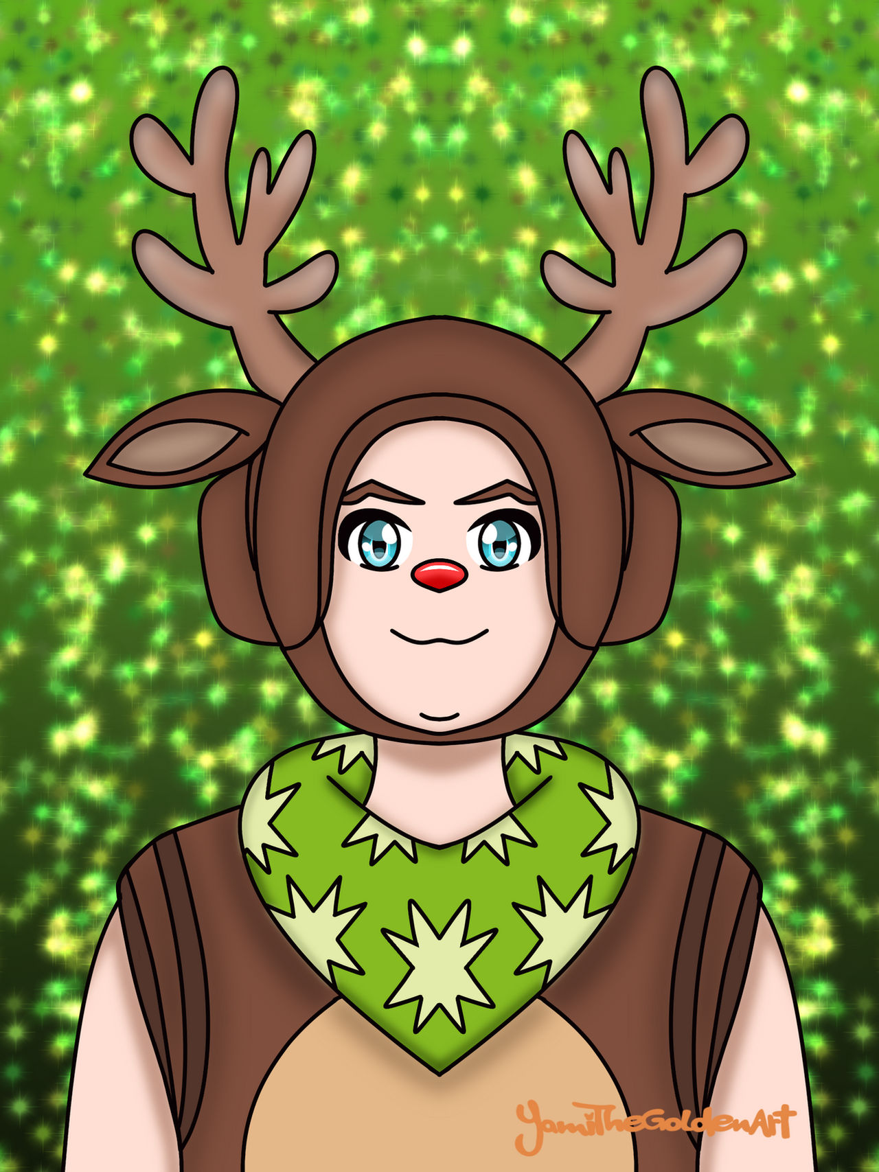 Red Nosed Ranger Drawing Red-Nosed Ranger-Fortnite(Game) Fanart by YamiTheGolden on DeviantArt