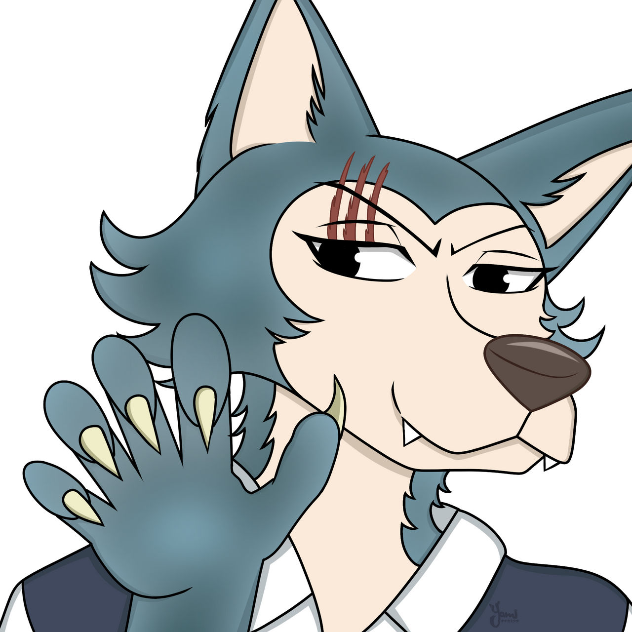 Legoshi - Beastars - (Anime, Manga) Fanart by YamiTheGolden on DeviantArt
