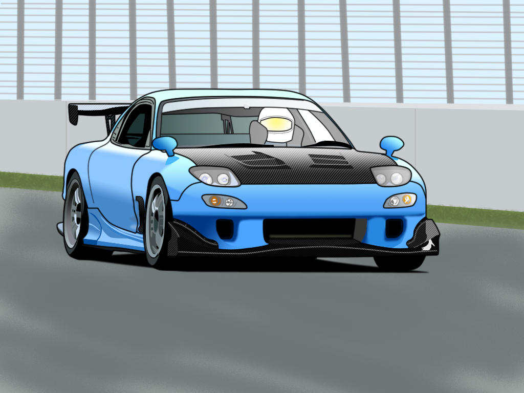 Mazda RX7 by mclaren-mercedes-f1 on DeviantArt