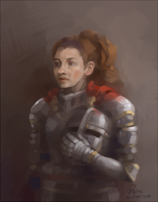 Portrait of a Knight