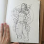 Orc Headhunter Sketch