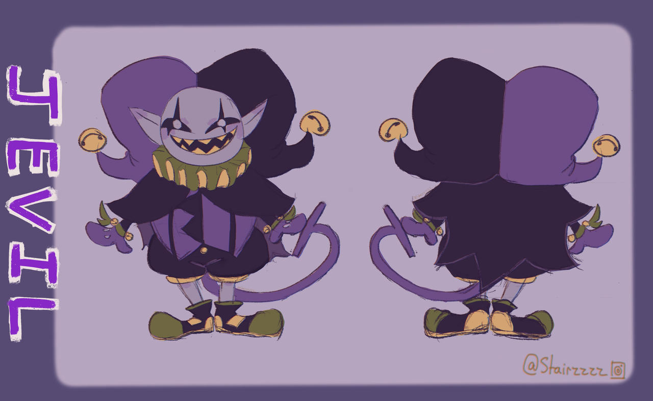 jevil reference sheet by st4rzie on DeviantArt