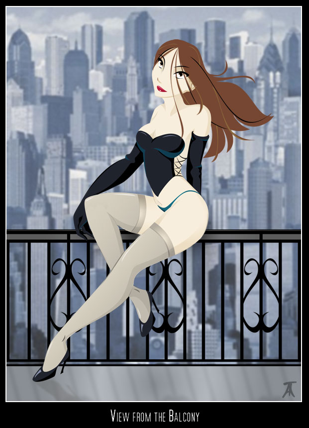View from the Balcony by mizziness