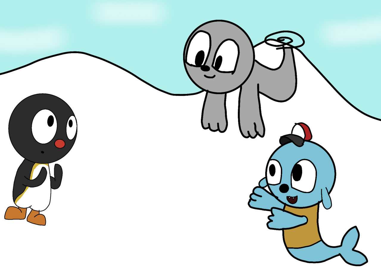 Lumpkin Shows Pingu Robby Flying by AymaneDrawings on DeviantArt