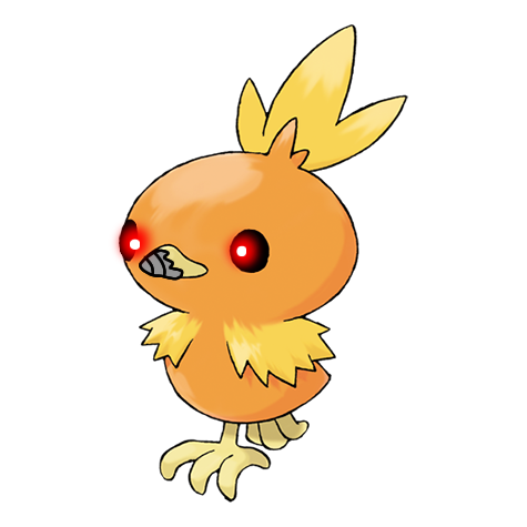 Torchic Rumble Horror Torchic by AymaneDrawings on DeviantArt