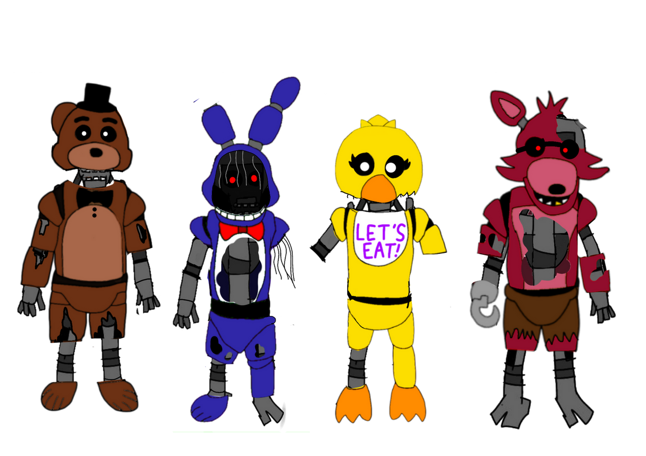 Inner Animatronics Iginted Animatronics by AymaneDrawings on DeviantArt