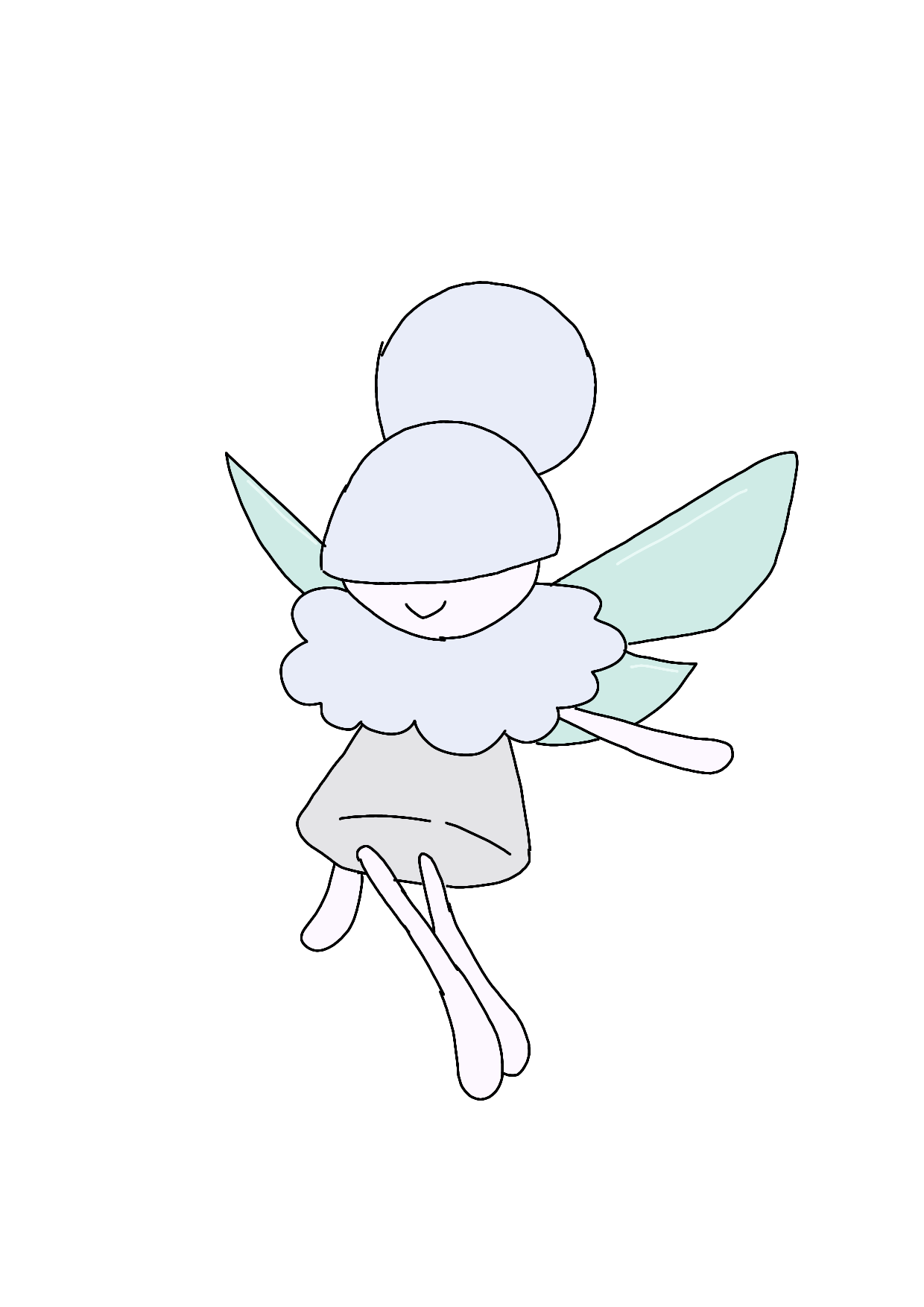 Snowpixie Snowie Snowflake the Snow Pixie by AymaneDrawings on DeviantArt