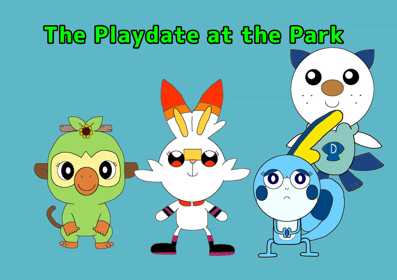 The Playdate at the Park by AymaneDrawings on DeviantArt