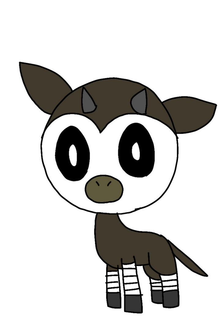 Olivia the Okapi by AymaneDrawings on DeviantArt