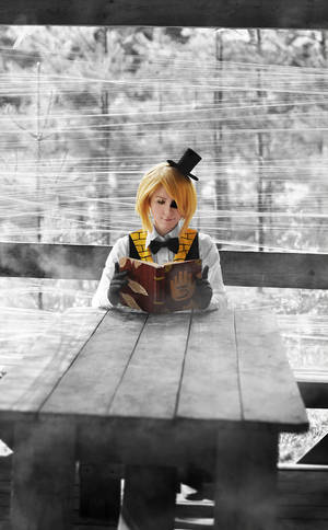 Gravity falls - Bill Cipher cosplay - 3 by Dokura-chan