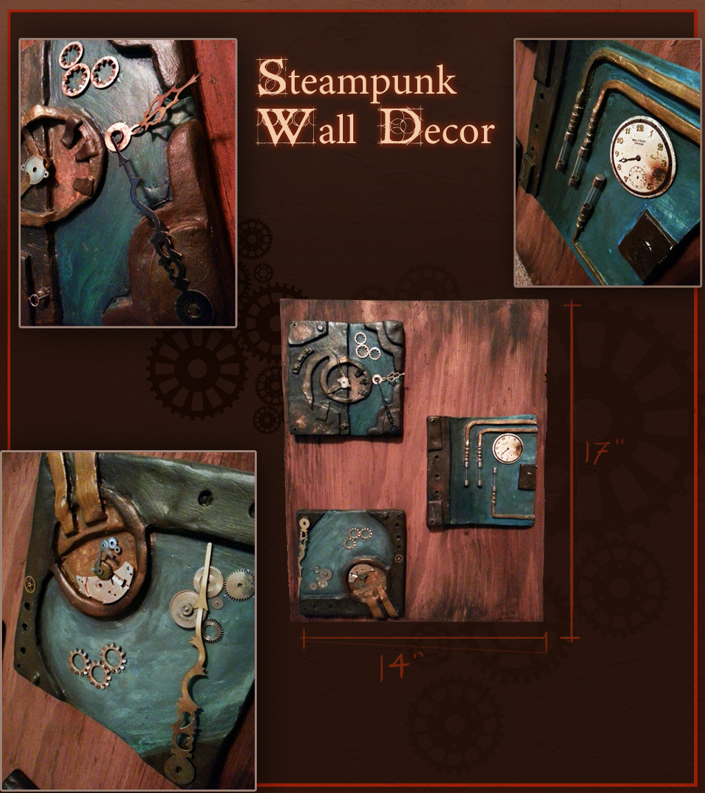 Steampunk Wall Decor For Sale By Ekatii On Deviantart