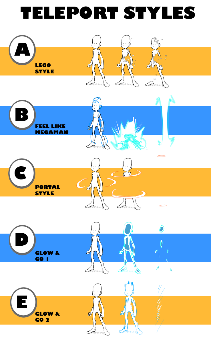 Teleport styles by TheBrokenMonkey on DeviantArt