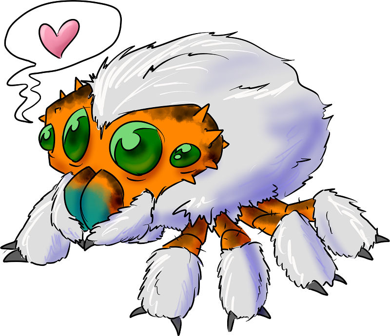 Spider pet by TheBrokenMonkey on DeviantArt