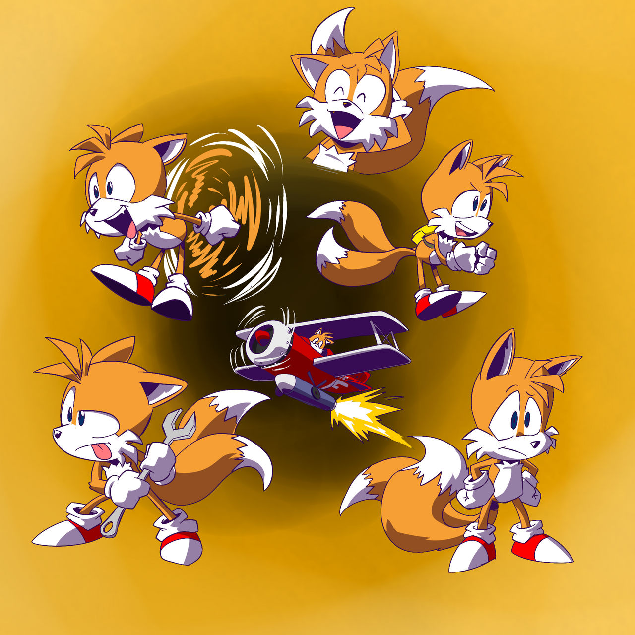 Tails by TheBrokenMonkey on DeviantArt