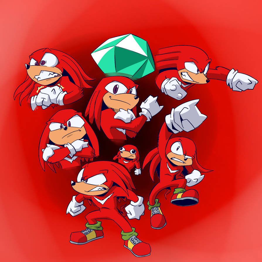 Knuckles by TheBrokenMonkey on DeviantArt