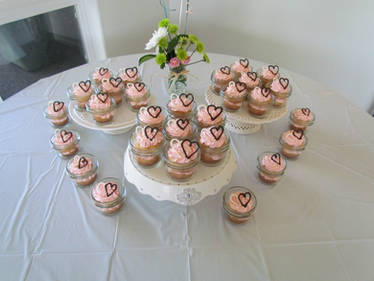 Pink cupcakes