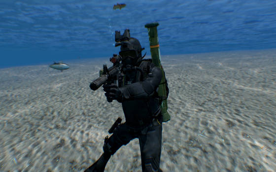 Underwater M4A1