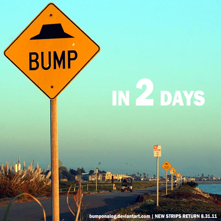 New Bumps Ahead Ad T-2