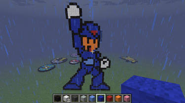 megaman x pixel art