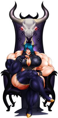 Bow to the Queen, lest you be crushed by Thighs