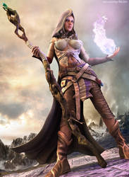 Sorceress by Woodys3d