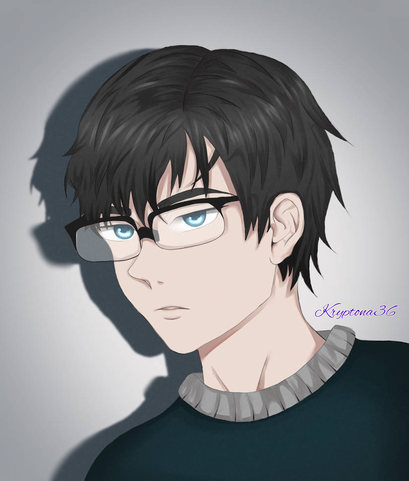 Anime Boy OC Illustration by Kryptona36 on DeviantArt