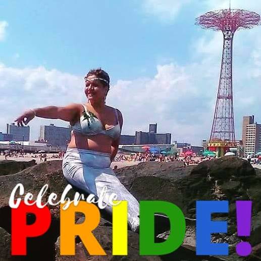 Harlem Mermaid Celebrates Pride Month