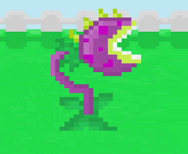 PvZ Chomper Pixel Art by PixelBiscuit12 on DeviantArt