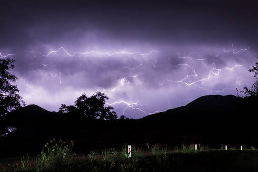 One lightning, Slovenia