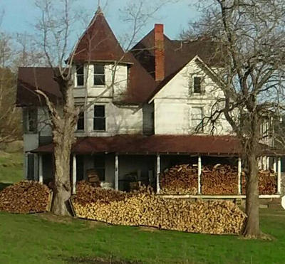 House with wood