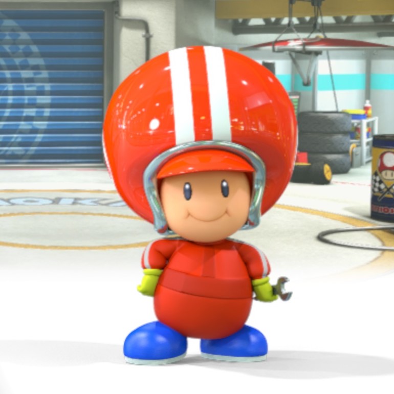 Red Toad (Pit Crew) by TLHandGFFanatic64203 on DeviantArt