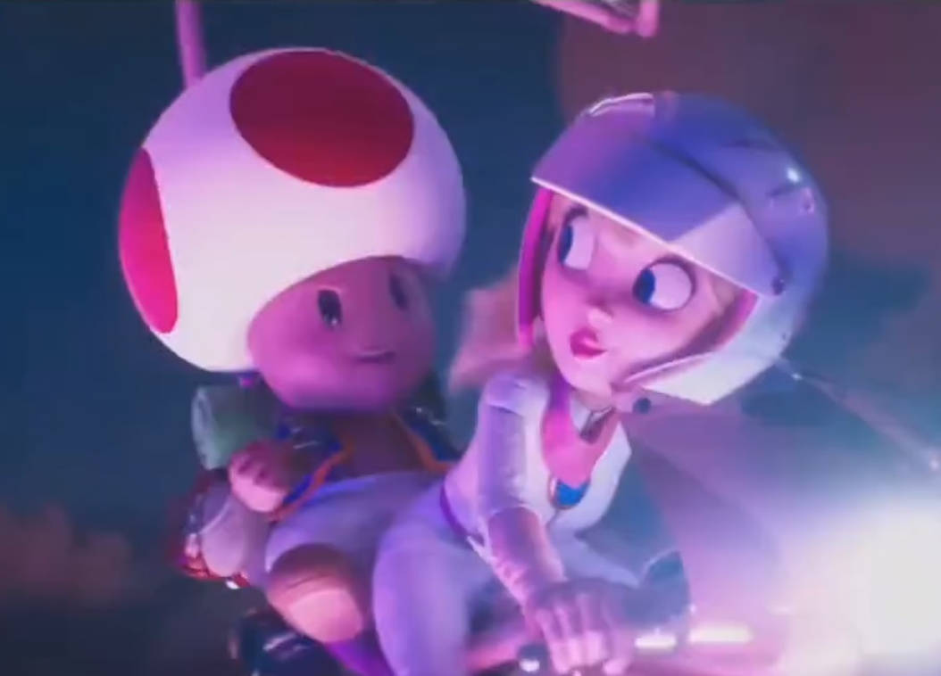 Princess Toad Racing Toad riding with Peach by TLHandGFFanatic64203 on DeviantArt