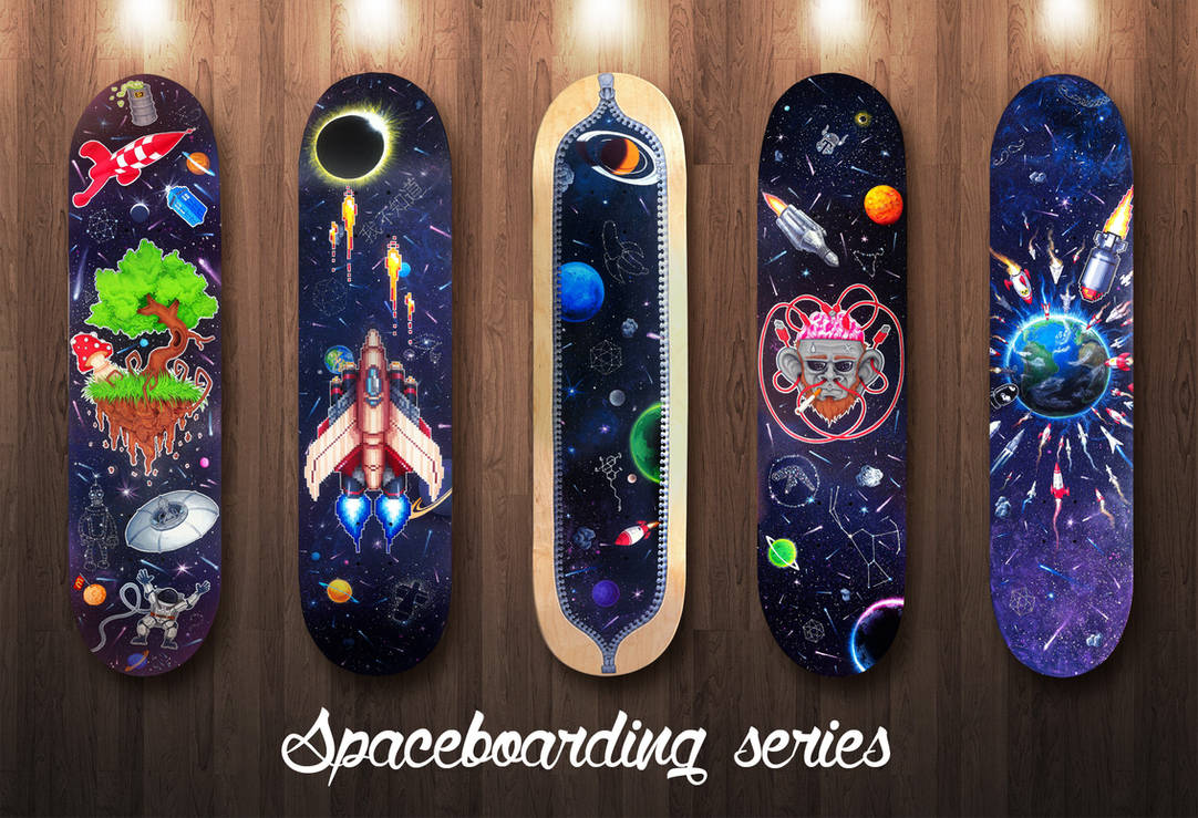 SKATE -  spaceboarding series