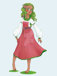 Pokemon Gijinka Shaymin