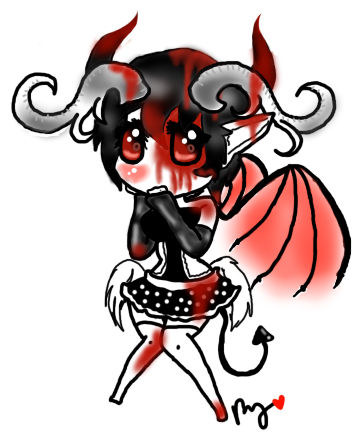 Basic Demon Chibi Demon Chibi by Numbun on DeviantArt