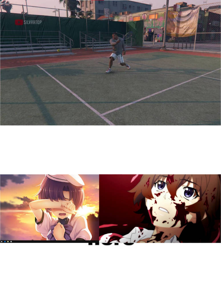 Keiichi and Rena are sad at Franklin lose the game by mechanicz21rblxda ...