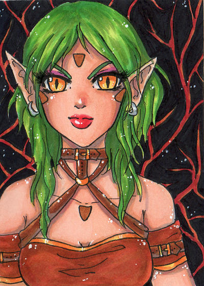 ACEO 3 : Aaia by Solceress