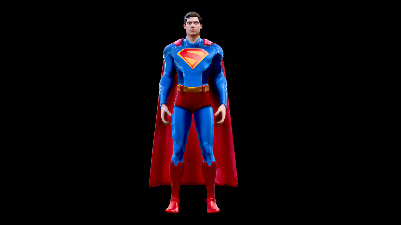 Superman Rig Model Superman 3d Model by Joujou135 on DeviantArt