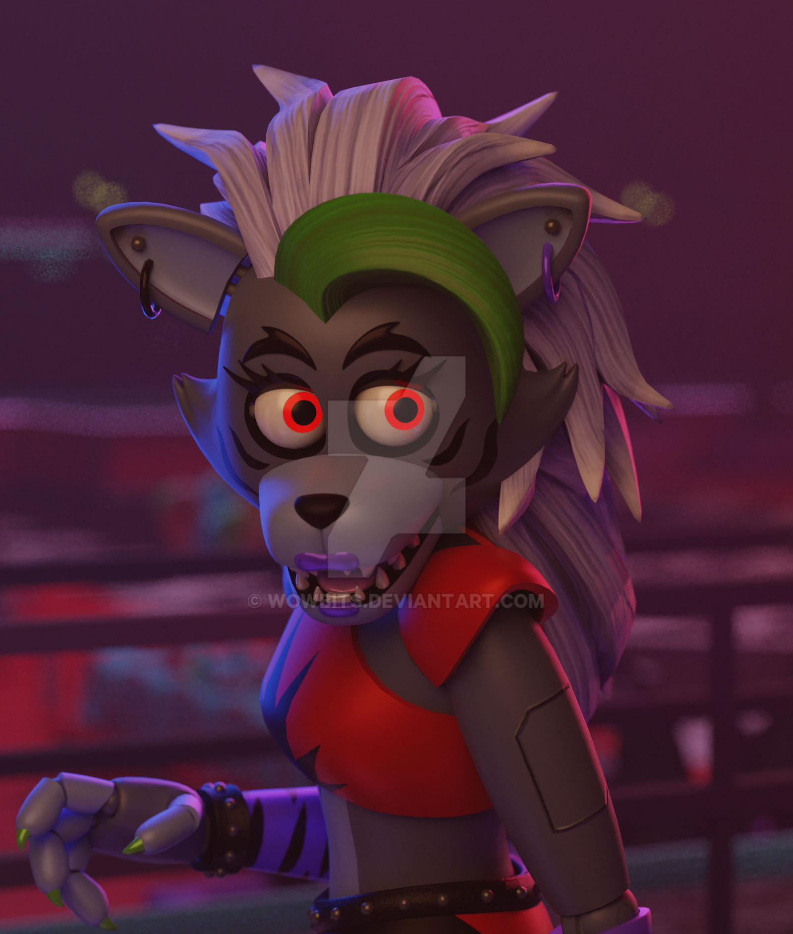 Wulfy Roxas Roxy Wulf by WOWbits on DeviantArt