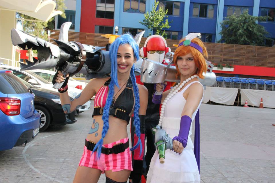 Zed with jinx cosplayers - Dracon 3 - Izmir/Turkey